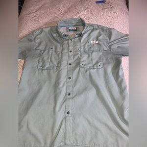 Magellan Outdoors Men's Aransas Pass Relaxed Fit Button Down Size -XL Used
